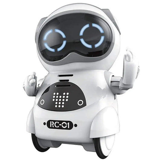 Robot peut parler, Dialogue interactif, reconnaissance vocale, enregistrement, chant et danse, conte d'histoires, Mini jouet Robot intelligent