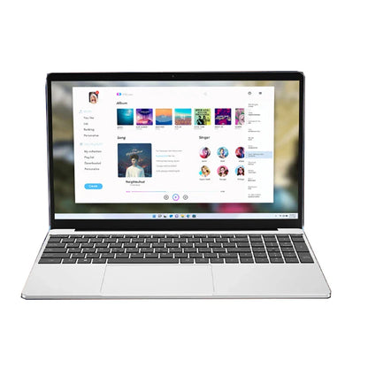 Ordinateur portable 15,6 pouces Windows 11 le moins cher de 2023, 16 Go de RAM, 1 To/512 Go/256 Go SSD, déverrouillage par empreinte digitale, pour le jeu