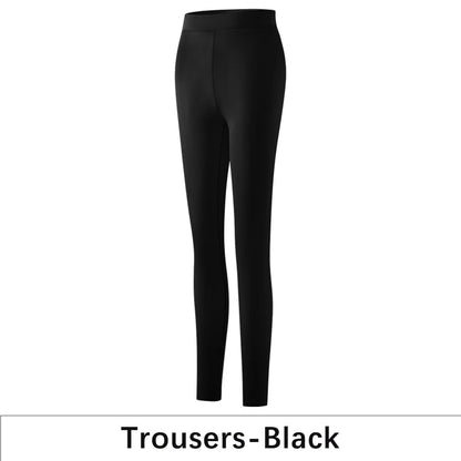 POKARLA 1 ensemble de sous-vêtements thermiques chauds intimes Sexy longs Johns femmes en forme de ensembles femme col moyen vêtements de mise en forme thermique