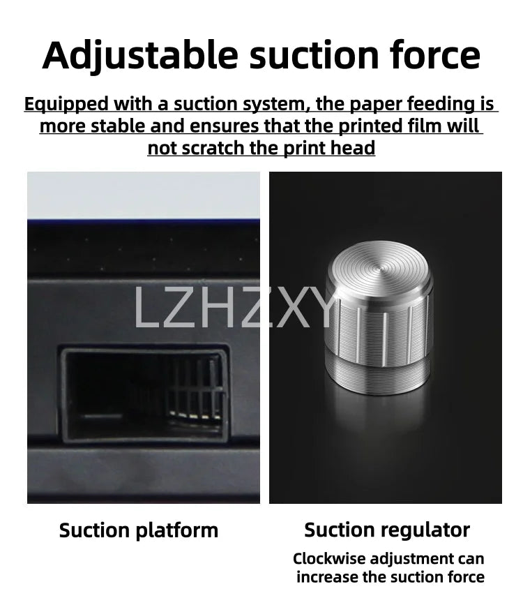 The white ink heat transfer printer is a micro-piezoelectric nozzle heat transfer printer that first colors and then white