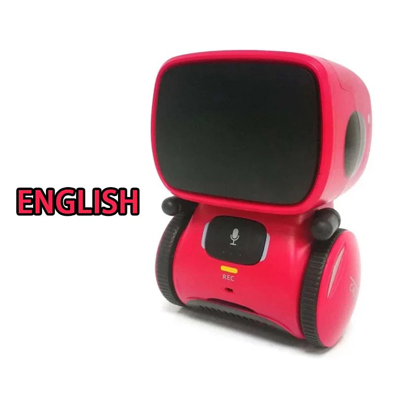 Robot jouet Robots intelligents Version russe, anglaise et espagnole jouets à commande vocale et tactile Robot RC éducatif interactif