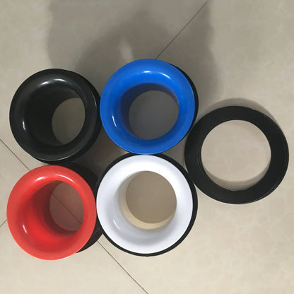 Autocollant d'insertion de port d'amélioration de batterie basse, protecteur de trou, booster de coup de pied, noir, blanc, rouge, bleu, pièce de protection W