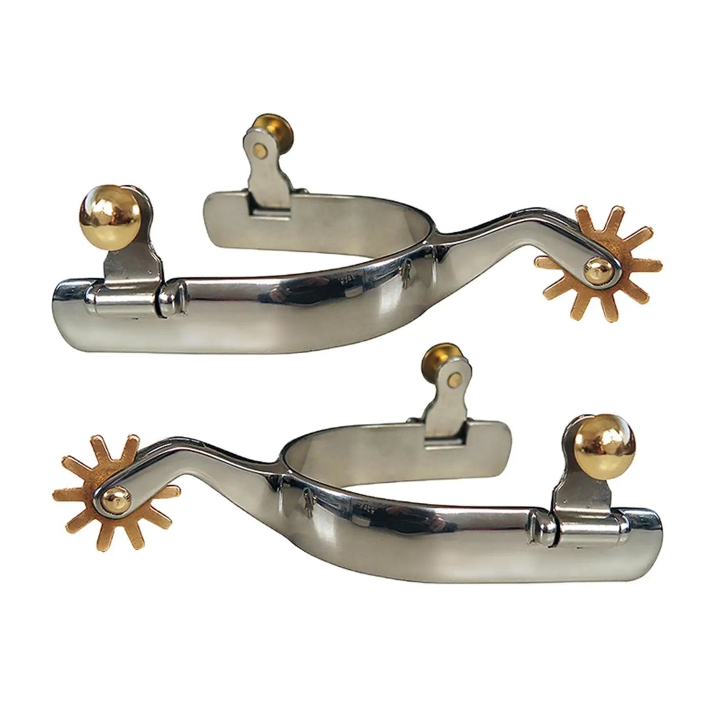 2x Horse Riding   Western Cowboy Spur for Equestrian Competition Racing