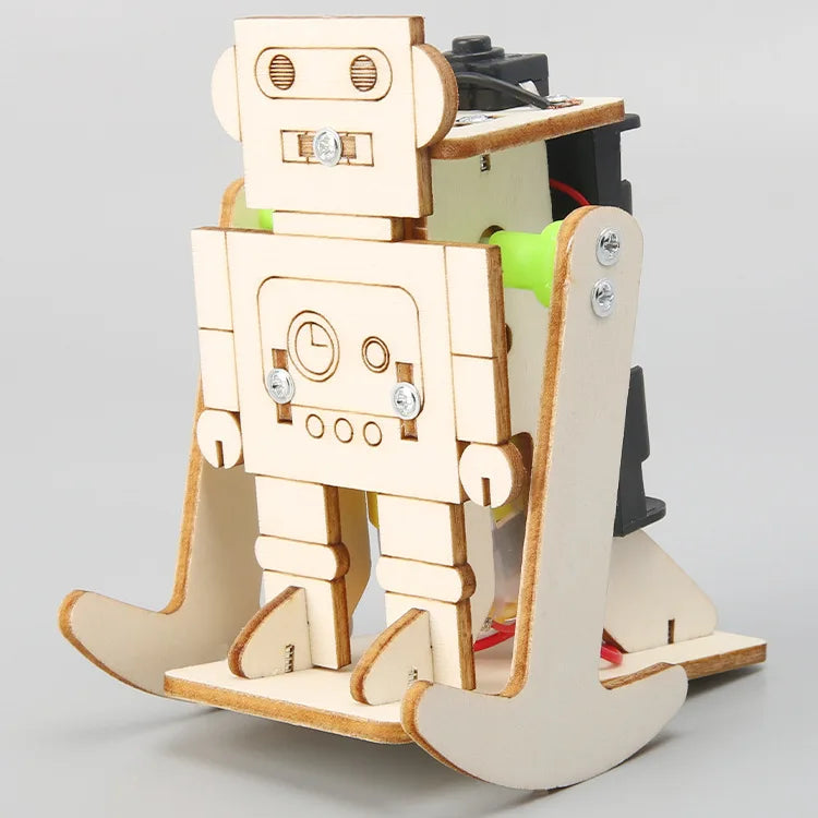 Robot de marche à assembler, Science et technologie, petite production, Puzzle, expérience, matériaux de jouets