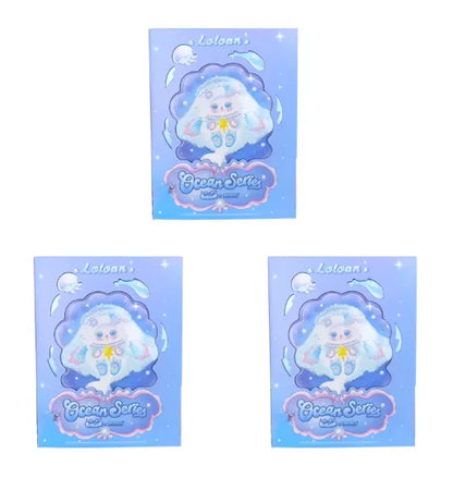 Genuine CQTOYS Loloan Ocean Series Blind Box Cute Doll Plush Handmade Ornament Gift Trend 2025 Summer