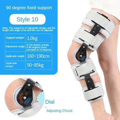 Orthèse de pied réglable pour le rinçage du genou, orthèse des membres inférieurs, protecteur de fracture, soutien des articulations des jambes, soins génitaux ligamentaires