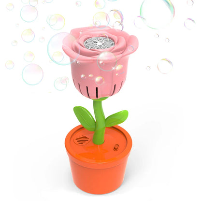 Machine à bulles verticale avec lampe sonore, pour anniversaire d'été, mariage en plein air, fête de noël, Rechargeable