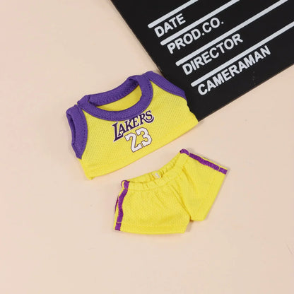 Vente uniquement Vêtements 17cm Première Deuxième Génération Labubu Vêtements de Basket Mignon Poupée Décoration Fait Main Vêtements de Poupée Cadeau