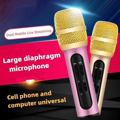 Wireless Bluetooth Karaoke Microphone, Portable Mini Handheld Mic Speaker for All Smartphones,Gifts for Girls Kids All Age