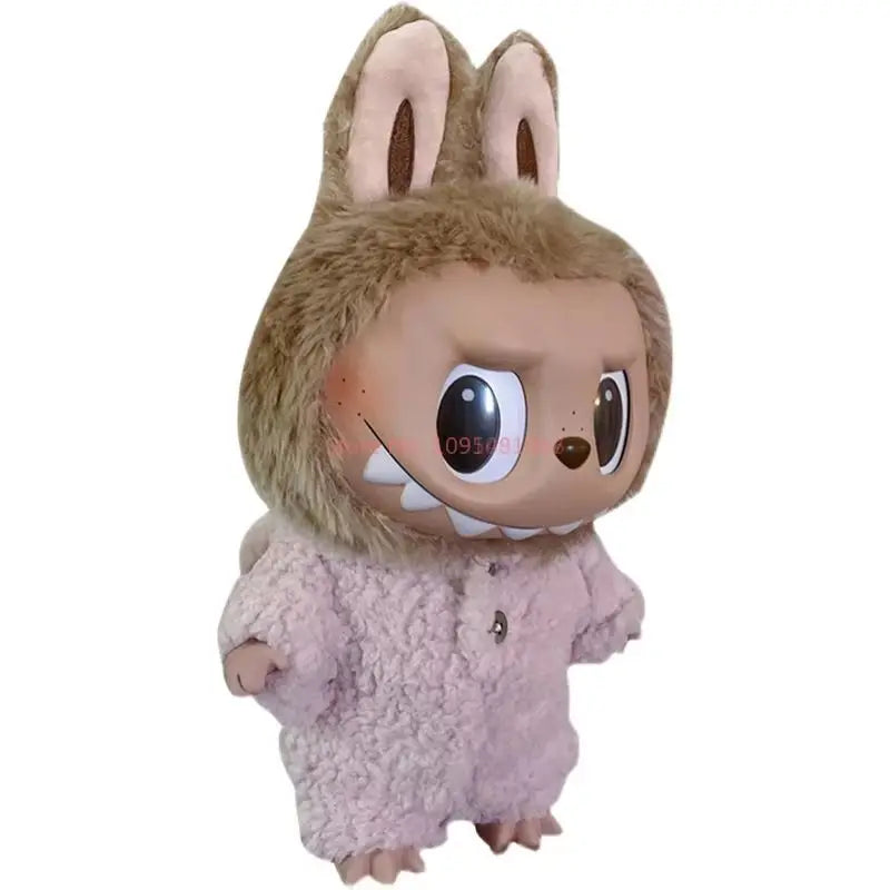 LABUBU Time To Chill TPR Vinyl Doll Clothes Changeable Outfit Set Dress Up Costume Replacement Collectible Toy Gift