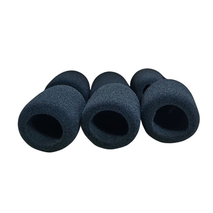 6pcs Microphone Cover High Density Mic Windscreen Sponge Foam For Most Standard Microphones