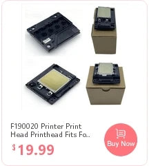 TX800 Eco Solvent Printer Print Head For Epson or Chinese Printer UV Plotter F192040 DX10