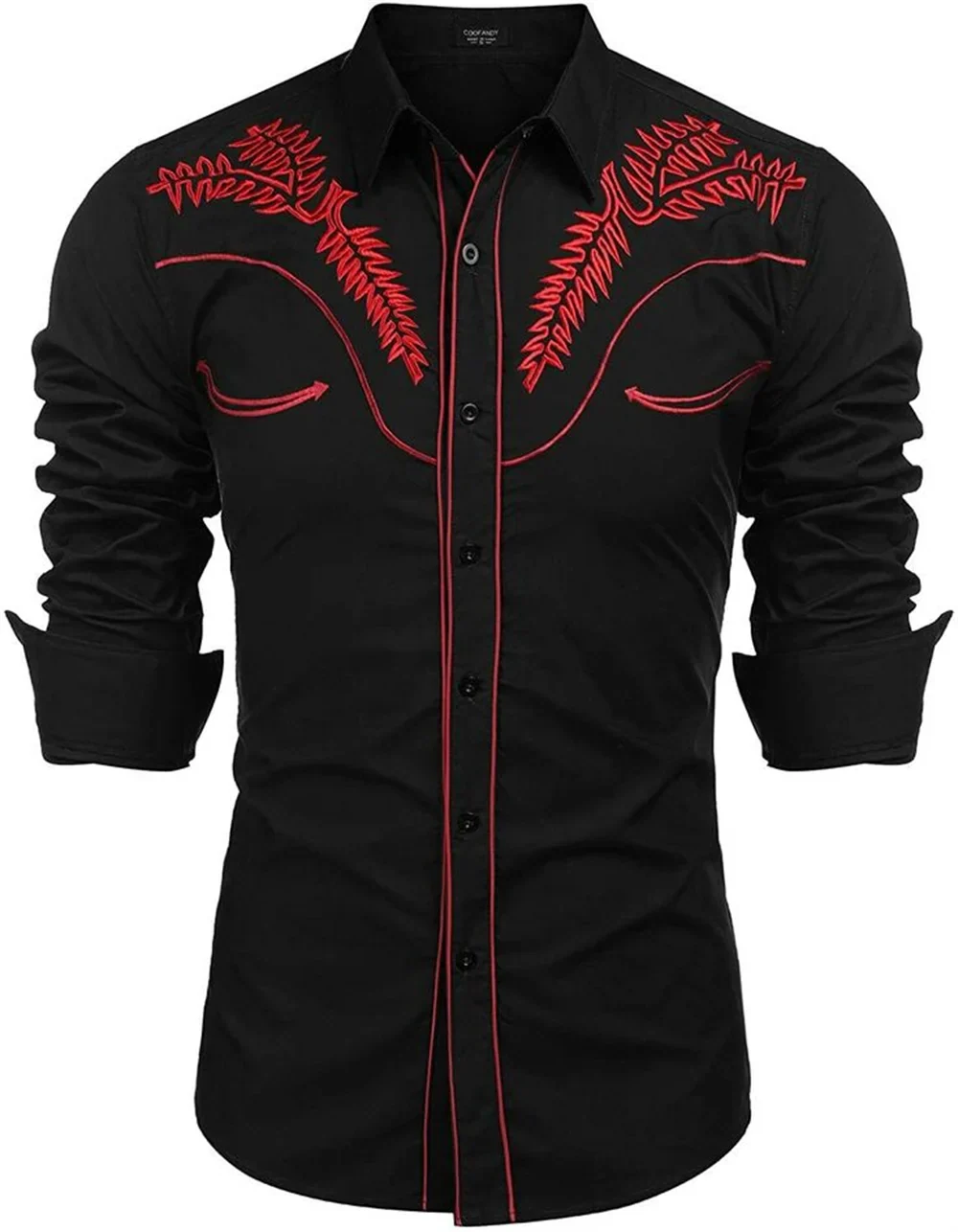 Western Denim Men's Shirt Comfortable and Soft Men's Clothing Long Sleeve Shirt Daily Wear Denim Shirt Fashion Button Design