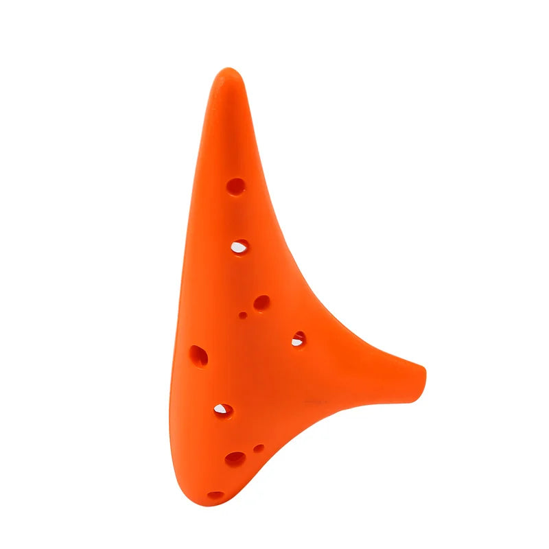 Ocarina Alto C Tuning en résine plastique pour adultes et enfants, flûte multicolore, 12 trous, nouveau