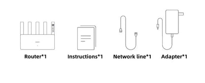 NOUVEAU routeur Xiaomi BE5000 Wi-Fi 7 2,4/5 GHz double fréquence Mesh Port réseau haute vitesse 2,5 G IPTV amplificateur de signal Mi Home