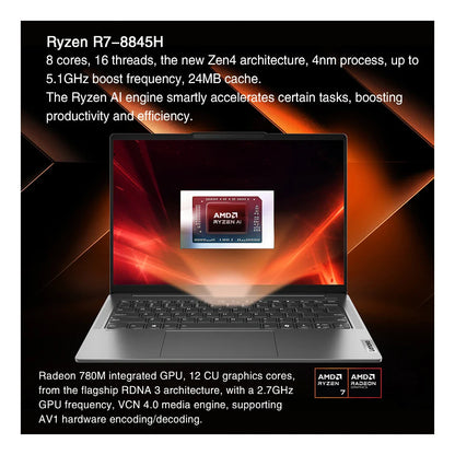 Lenovo Laptop XIAOXIN Pro 14 (IdeaPad Pro 5) 2024 Intel Ultra 5 9 AMD Ryzen R7-8845H 16/32GB 1TB 14" Inch Computer PC Notebook