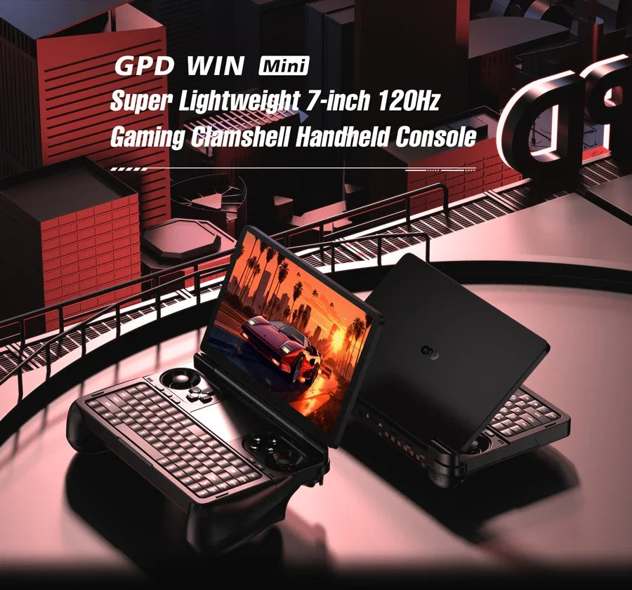 GPD WIN Mini 2025 AMD AI 9 HX 370 tableta portátil de 7 pulgadas 32/64GB RAM 1/2TB ROM Mini PC Windows11 WiFi6 BT Gaming laptop