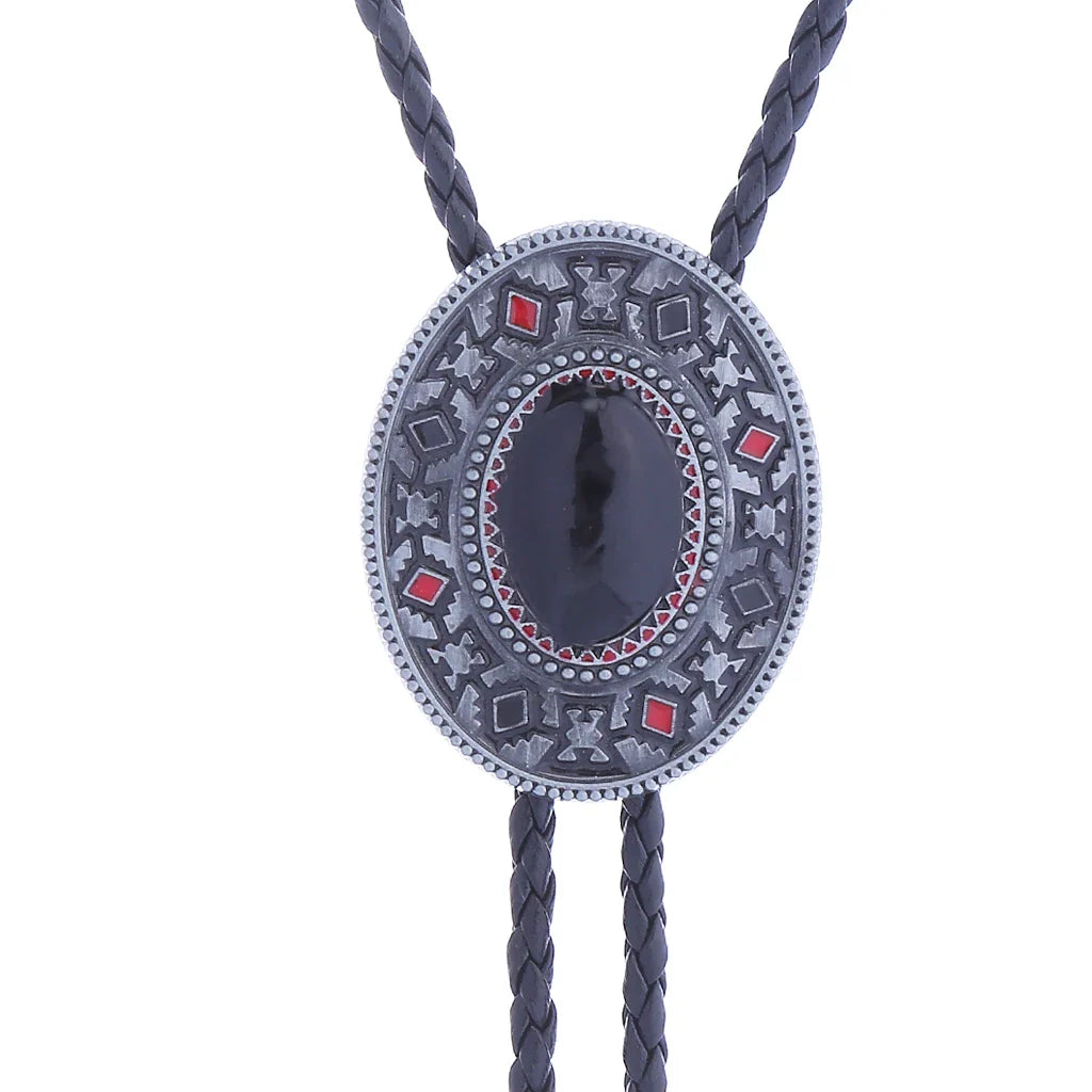 Cravate Totem Indien, Style Rétro Cirboy Occidental