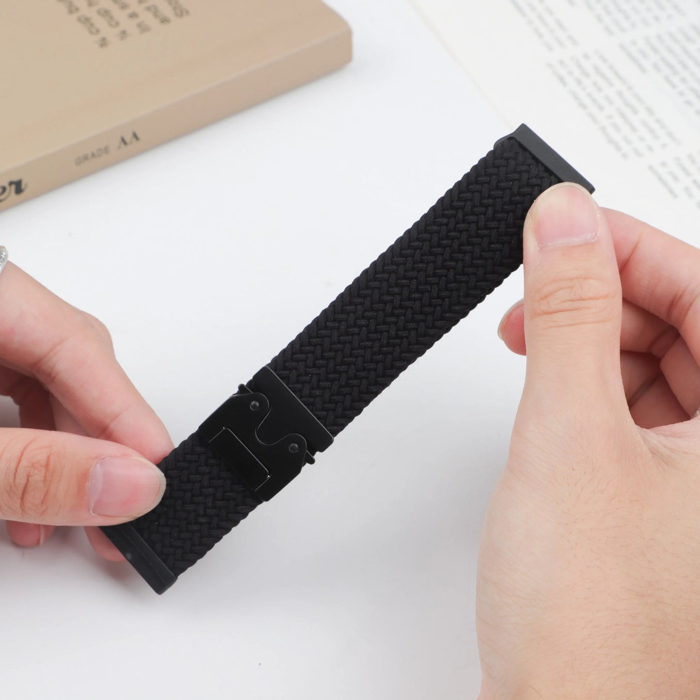 Braided Parachute band for Fitbit Versa 4 3 Sense 2 Strap Accessories replacment nylon belt Bracelet correa Fitbit Versa 4 Strap