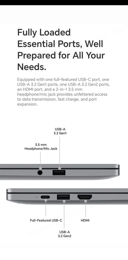 Honor Laptop X16 2024 ,Ultrabook 16 "Intel Core i5-13500H,16GB 512GB/1TB SSD IPS Portable Notebook Computer Win 11