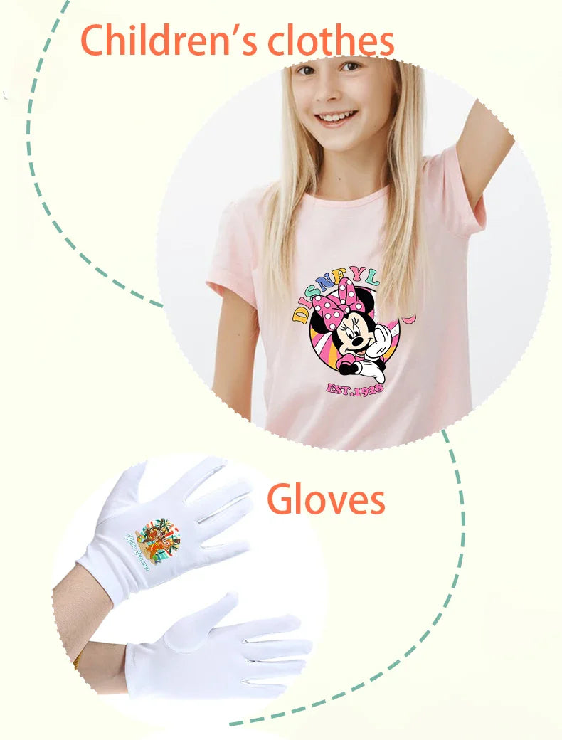 Stitch Love Cartoon Stickers  Iron-on Transfers for Clothing Firm and Fadeless  Stickers Easy to Use DIY Decoration