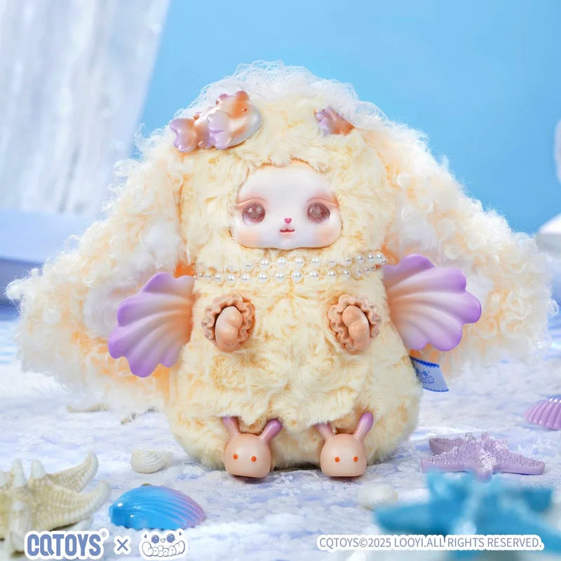 Genuine CQTOYS Loloan Ocean Series Blind Box Cute Doll Plush Handmade Ornament Gift Trend 2025 Summer