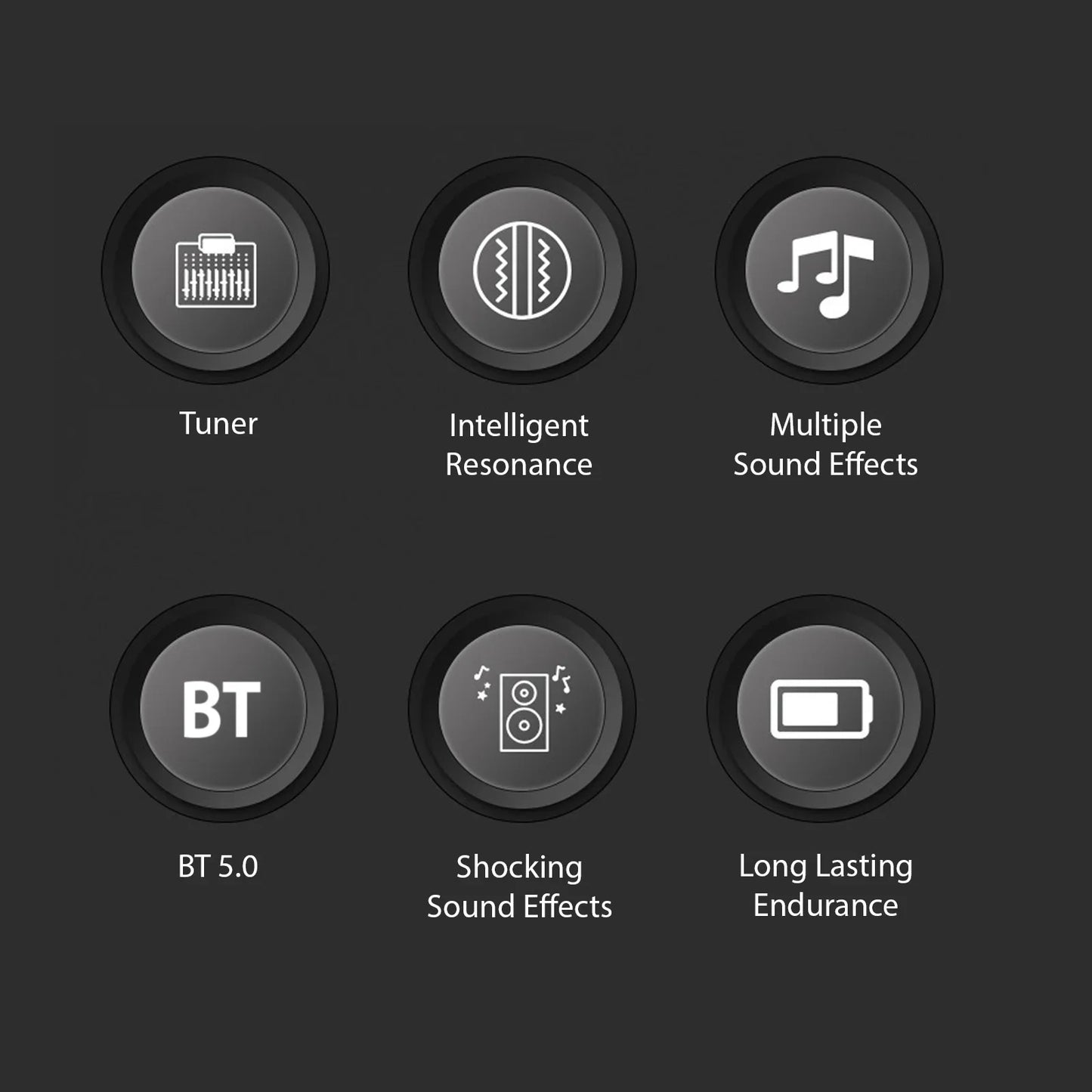 Guitar Pickup Classical Guitar Pickup Vibration Pickup BT Accompaniment Resonance Pickup 3-band EQ Equalizer Acoustic Wooden