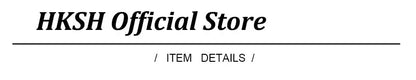 HKSH Spring Autumn New Man Punk Fashion Streetwear Dark Brushed Wax Handmade Damaged Tops Denim Jacket Y2K Chic Ins Coats HK4959