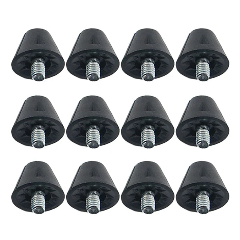 Crampons rechange universels en Nylon pour chaussures Football, 12 pièces, crampons bottes Football pour chaussures
