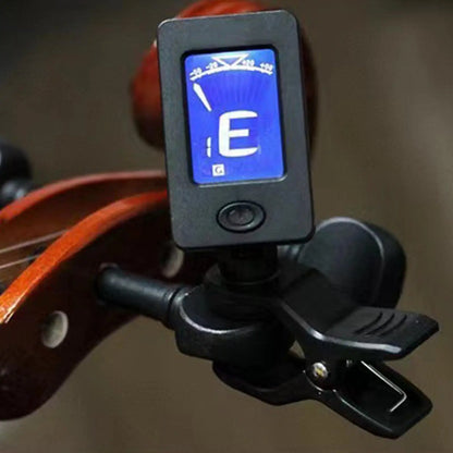 Guitar Tuner For All Instruments Clip On Electronic Tuner For Guitar Bass Ukulele Violin Mandolin Banjo Digital Guitar Tuner