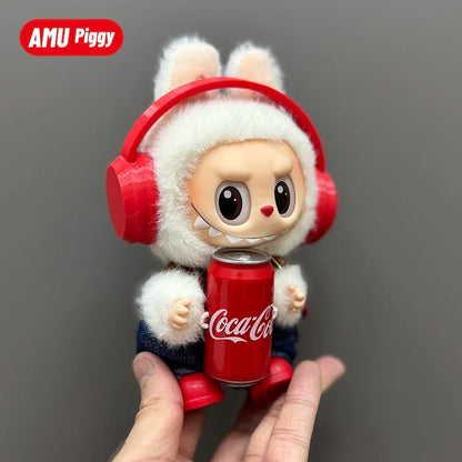 Clothes Doll DIY Accessories Pull Cloth Cola Happiness Factor Labubu Clothes Set Doll Outfit Have Shoes