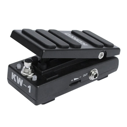 KOKKO Pédale d'effet guitare électrique Wah Volume 2 en 1 Contrôles au pied 2 modes Pédale multi-effets combo Pièces de guitare
