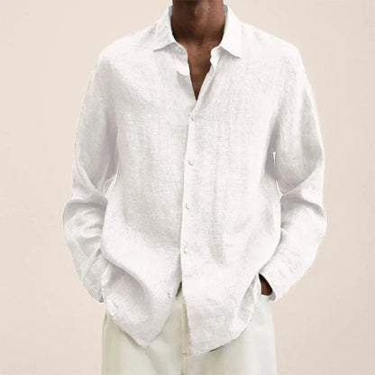 Nouvelle mode : chemises longues pour hommes, hauts décontractés amples, manches longues, revers pour hommes, tenue décontractée automne, Streetwear
