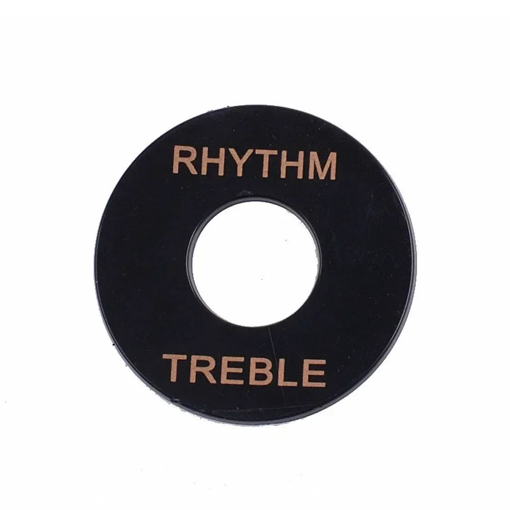 Anneau de commutation de sélection de rythme/treble, pour guitare Gibson Les Paul, interrupteur à trois vitesses, plaque de protection, anneau de sélection de couleurs