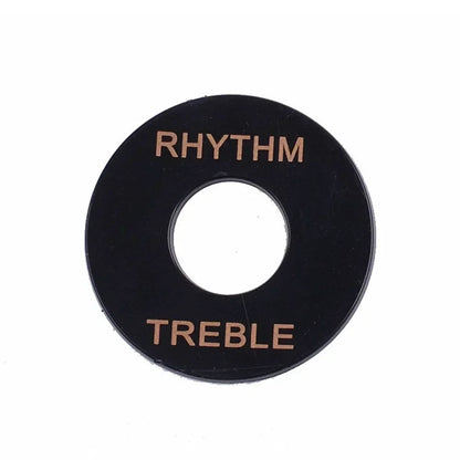 Anneau de commutation de sélection de rythme/treble, pour guitare Gibson Les Paul, interrupteur à trois vitesses, plaque de protection, anneau de sélection de couleurs