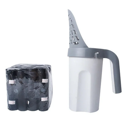 Pelle à litière pour chat avec sacs à déchets, auto-nettoyante, pelle à litière pour chat, boîte à litière Portable, outil de nettoyage, fournitures pour animaux de compagnie