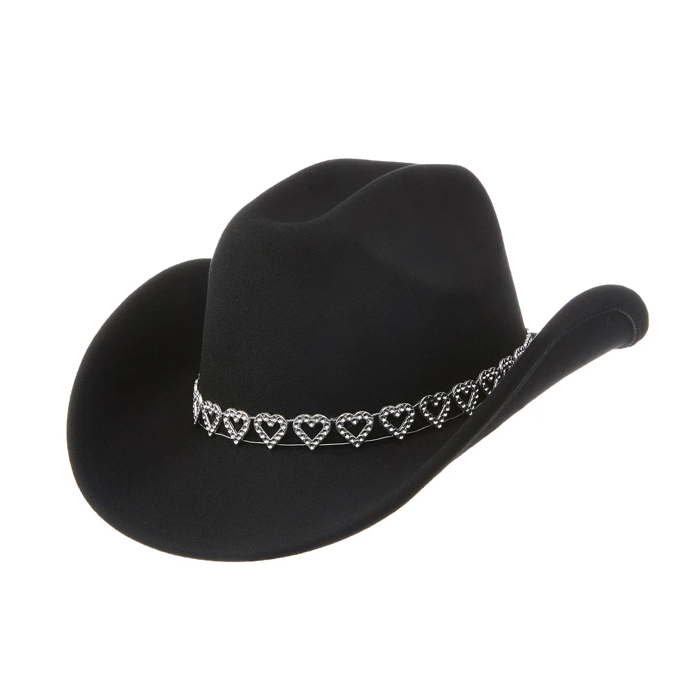 Chapeau de Cowgirl en strass pour femmes, Style occidental rétro, chapeau de soleil à large bord, casquettes de fête à thème