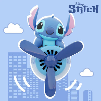 Stitch Air Freshener Car Perfum Kawaii Propeller Outlet Vent Fresheners Perfume Suitable for Car Interior Decoration