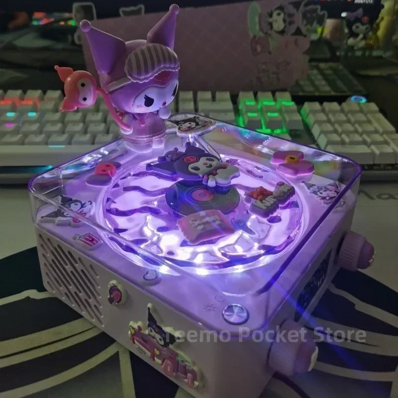 Enceinte Bluetooth Lumineuse – Édition Kawaii Zen🌸 & Country🤠 Accessoires Portable Lumière RVB Décoration de Bureau Cadeau Fille