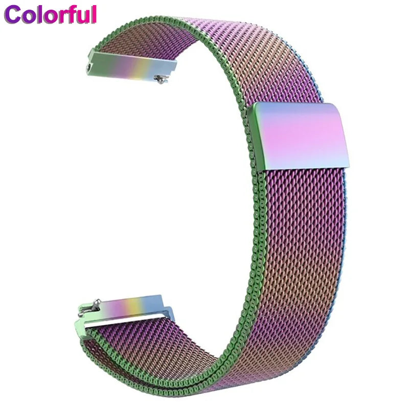 Metal Strap For Fitbit Versa 2 3 4 Lite Sense Band Wrist Milanese Sense 2 Replacement Magnetic Loop Bracelet Fit Bit Watchband