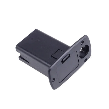 Boîte de batterie de micro de guitare noire Durable, support de batterie en plastique 9V, boîte de rangement de pièces de guitare, boîtier de batterie