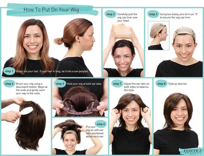 Perruque synthétique multicolore arc-en-ciel pour fêtes quotidiennes, perruque cosplay Halloween, perruque coiffure bob, couvre-chef