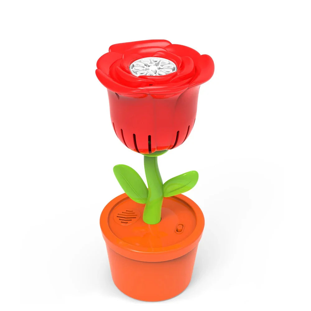 Machine à bulles verticale avec lampe sonore, pour anniversaire d'été, mariage en plein air, fête de noël, Rechargeable