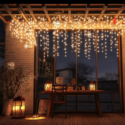 8 Modes USB bâton de glace lumière chaîne fête de mariage lumière LED guirlande intérieure maison festival fête jardin chambre rideau décoration