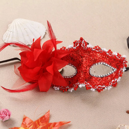 Masques de mascarade de mariage, maquillage d'halloween, dentelle, Costume noir vénitien, masque pour les yeux Vintage pour dame, robe de soirée fantaisie Cosplay