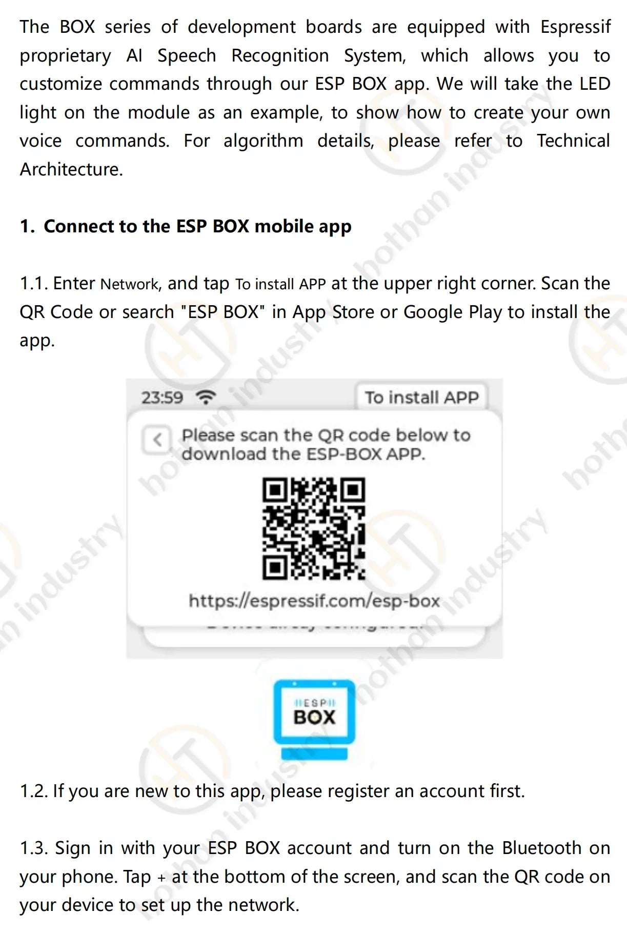 (1PC) 100% NOUVEAU ESP32-S3-BOX-3 ESP32-S3-BOX-3B AIOT Module de Kit de Développement d'Application 2.4 GHz Wi-Fi + Bluetooth 5