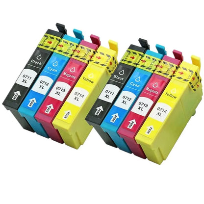 T0711 -T0714 InK Cartridge for Epson Stylus SX110 SX215 SX218 SX400 SX405 SX410 SX415 SX510W SX515W DX7400 printer
