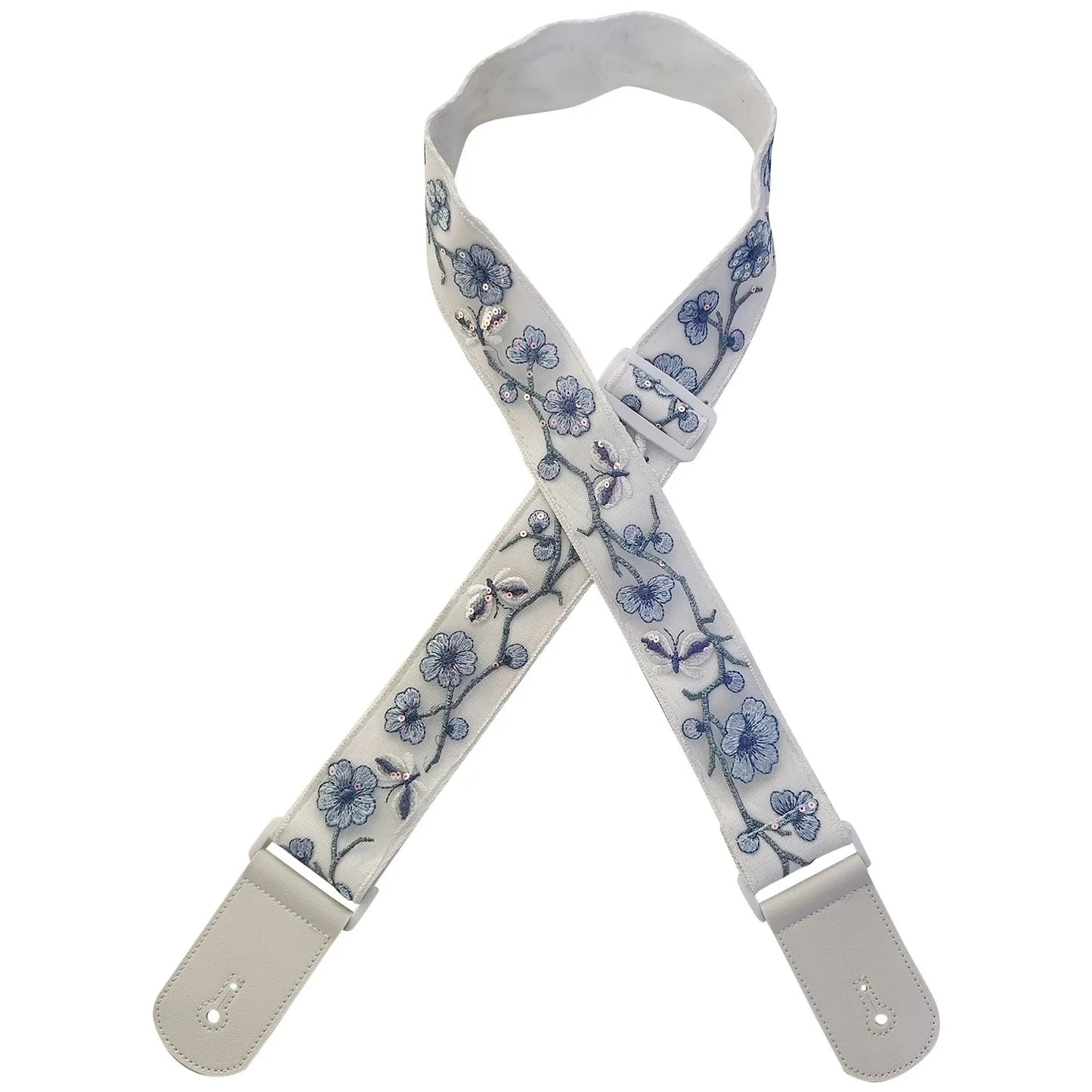 Sangle de guitare pour guitare électrique et acoustique, bandoulière réglable et résistante en dentelle, accessoires de guitare, sangle de guitariste