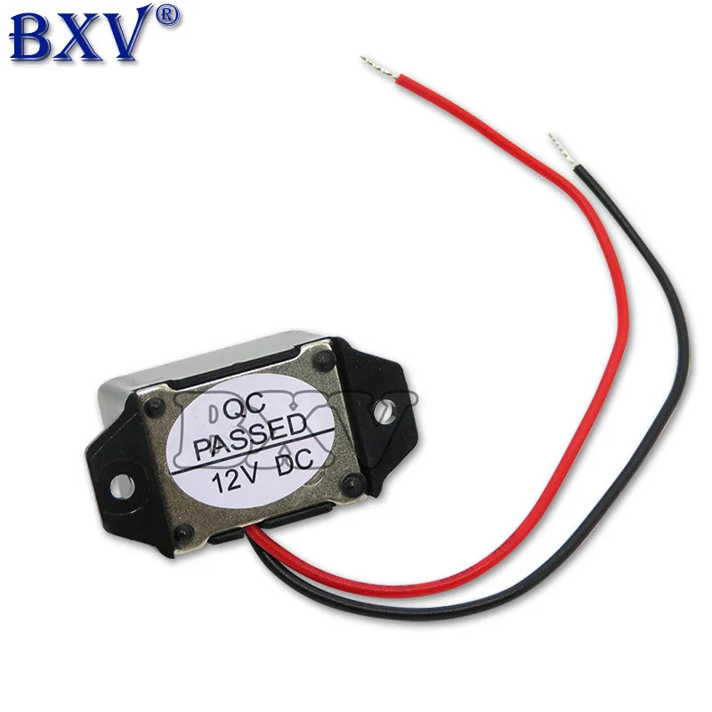 Buzzer d'alarme DC 12V 85dB, Mini buzzer électronique, ton Constant BXV