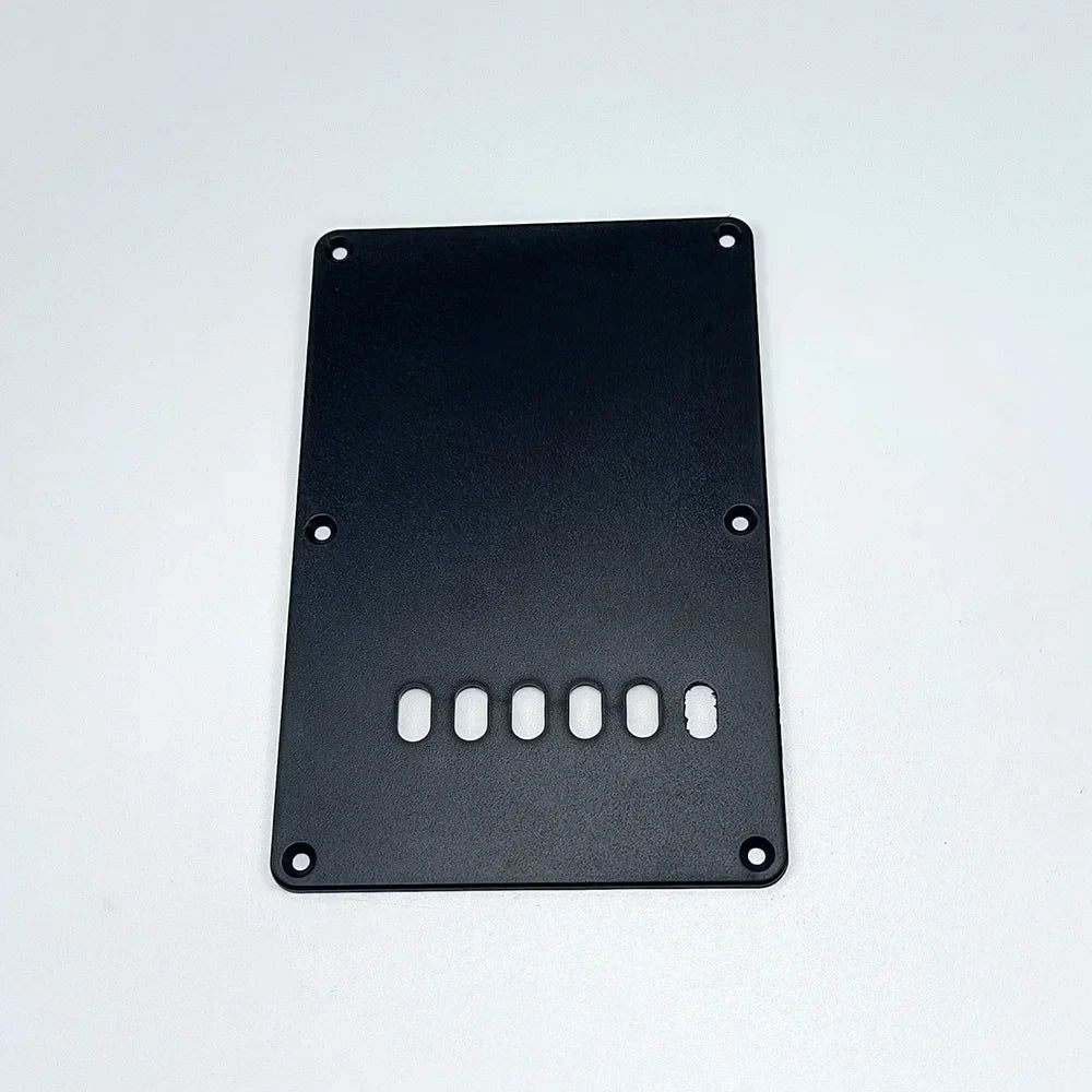 ABS 6 trous guitare Tremolo cavité couverture plaque arrière Standard guitare remplacement pour ST guitare électrique partie accessoires